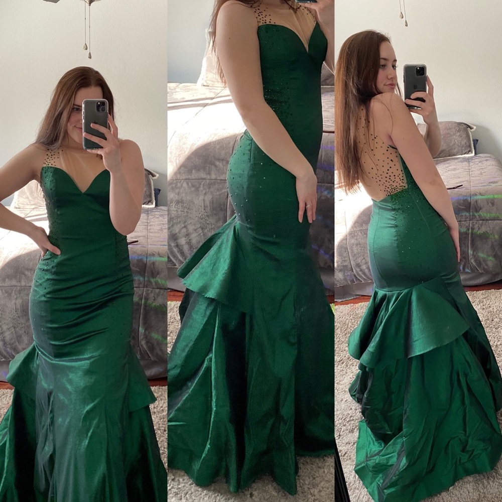 Emerald Green Dress